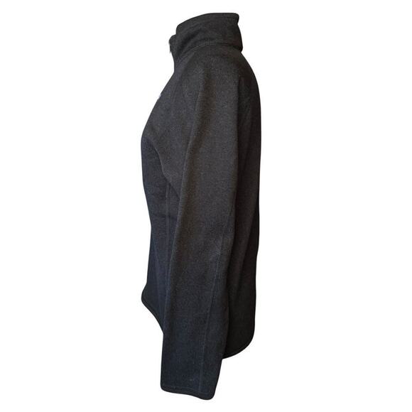 Patagonia Better Sweater 1/4 Zip Pullover Women’s Small Black Hiking Gorpcore - Picture 4 of 8